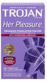 TROJAN SENSATION-HER PLEASURE 3CT NO RETURN / NO EXCHANGE